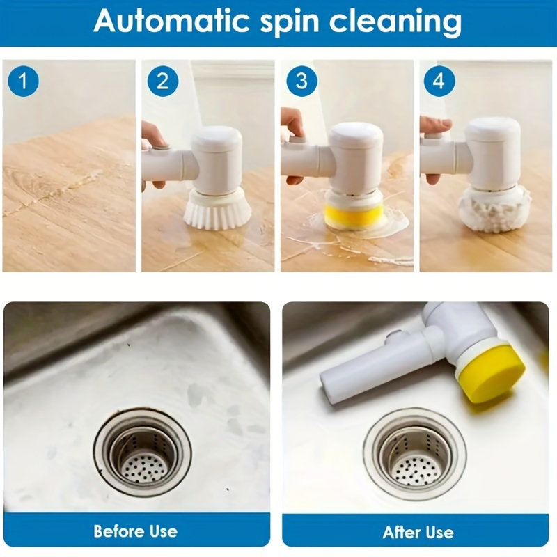 Javira SpinClean™ Electric Scrubber