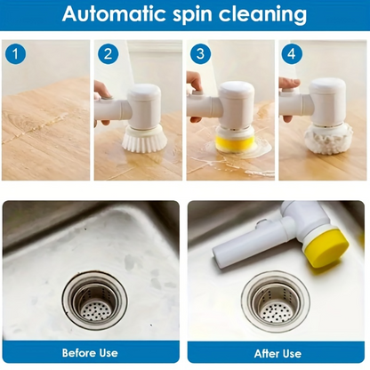 Javira SpinClean™ Electric Scrubber